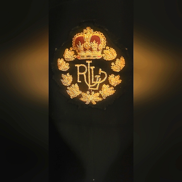 LADIES! SIZE 8 RALPH LAUREN NAVY BLAZER! - Picture 1 of 5